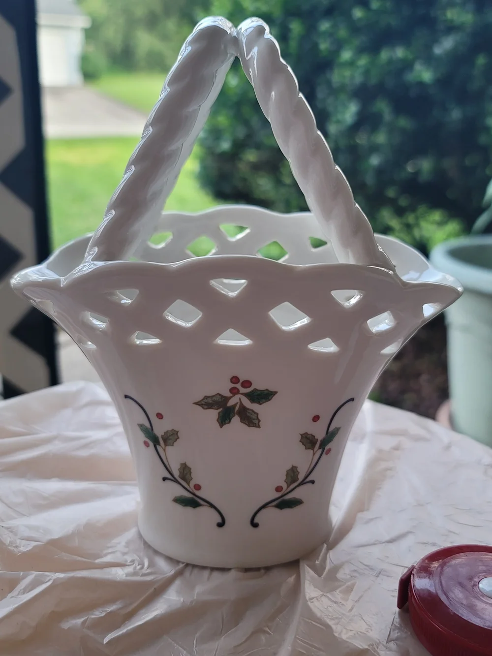 Mikasa white ceramic